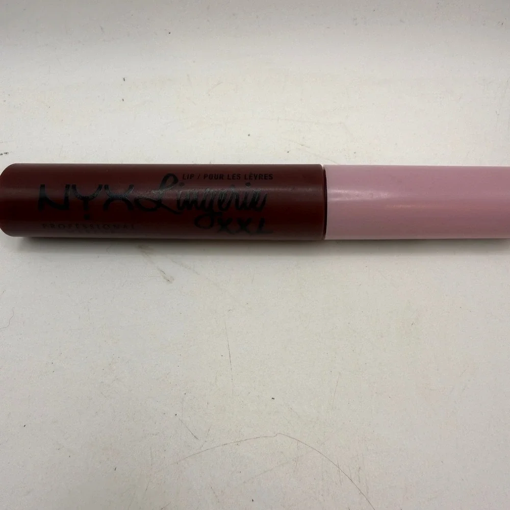 NYX Lip Lingerie XXL Matte Liquid Lipstick Deep Mesh LXXL09 Red Brown